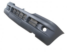 FIAT DUCATO- 02/06; ÖN TAMPON SİYAH (PANJURLU/SİS DELİKLİ)(EUROBUMP)