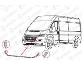 FIAT DUCATO- 07/14; ÖN TAMPON ÜST BAĞLANTI SACI