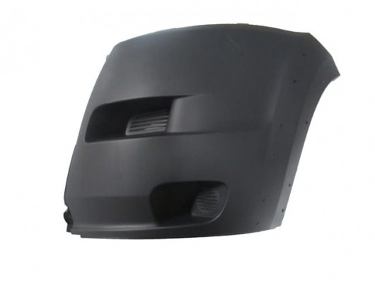 FIAT DUCATO- 07/14; ÖN TAMPON UCU SOL SİYAH (SİS DELİKSİZ/DODİK DELİKLİ)