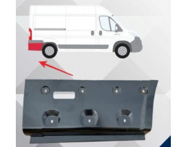 FIAT DUCATO- 07/14; ARKA ÇAMURLUK AĞZI ALT SACI SAĞ (ARKA TEKER ARKASI)