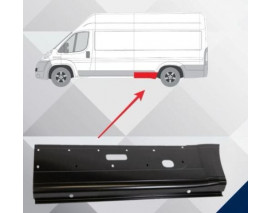 FIAT DUCATO- 07/14; ARKA ÇAMURLUK AĞZI ALT SACI SOL (ARKA TEKER ÖNÜ)