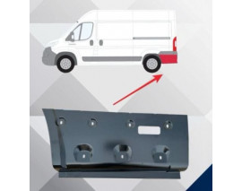 FIAT DUCATO- 07/14; ARKA ÇAMURLUK AĞZI ALT SACI SOL (ARKA TEKER ARKASI)