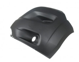 FIAT DUCATO- 14/24; ÖN TAMPON UCU SOL SİYAH (SİS DELİKLİ) (DODİKSİZ ARAÇLAR İÇİN) (EUROBUMP)