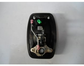 FIAT DUCATO- 24/26; ARKA BAGAJ DIS AÇMA KOLU SIYAH (ANAHTAR DELIKLI)