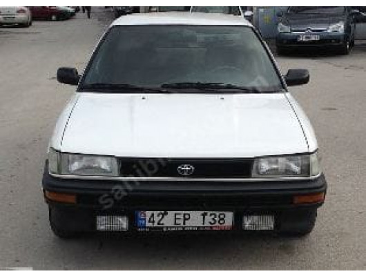 TOYOTA COROLLA- AE92- 88/92; ARAÇ BİLGİLERİ VE RESİMLERİ