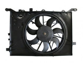VOLVO S60- 00/04; RADYATÖR FAN DAVLUMBAZI KOMPLE (KONTROL ÜNİTESİZ BEYİNSİZ)(7KANATLI) (TW)