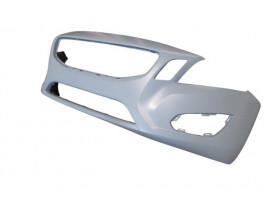 VOLVO S60- 10/13; ÖN TAMPON ASTARLI GRİ FAR YIKAMA DELİKSİZ (SİS VE PANJUR DELİKLİ)(TYG)