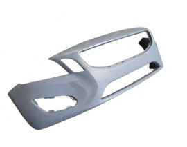 VOLVO S60- 10/13; ÖN TAMPON ASTARLI GRİ FAR YIKAMA DELİKSİZ (SİS VE PANJUR DELİKLİ)(TYG)