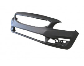 VOLVO S60- 13/18; ÖN TAMPON ASTARLI SİYAH/FAR YIKAMA DELİKSİZ (TYG)