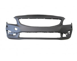 VOLVO S60- 13/18; ÖN TAMPON ASTARLI SİYAH/FAR YIKAMA DELİKLİ (TYG)