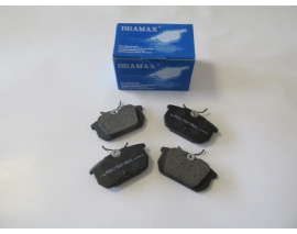 ALFA ROMEO 145- 95/00; ARKA FREN BALATASI 1.4/1.6/1,7/1,9cc (KABLOSUZ)(DİSK)(87.2X44.5X14) (BRAMAX)