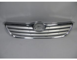 TOYOTA COROLLA- ZZE121- 05/06; ÖN PANJUR NİKELAJ ÇERÇEVELİ/İÇ PETEKLERİ GÜMÜŞ GRİ DÜZ ÇİZGİLİ TİP
