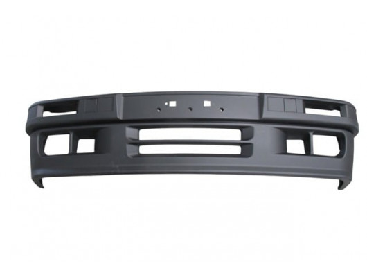 BMW 3 SERI- E30- 87/91; ÖN TAMPON SİYAH SİS DELİKLİ ÇEKİ DEMİRİ KAPAKLI (SEDAN/COUPE/M2)