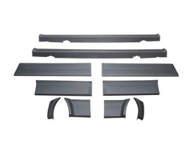 BMW 3 SERI- E30- 87/91; KAPI BANDI TAKIMI/MARŞPİYEL PLASTİĞİ TAKIM (10 PARÇA) (SEDAN/M)