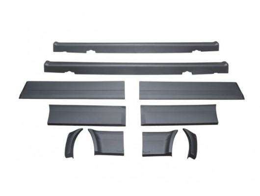 BMW 3 SERI- E30- 87/91; KAPI BANDI TAKIMI/MARŞPİYEL PLASTİĞİ TAKIM (10 PARÇA) (SEDAN/M)