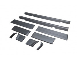 BMW 3 SERI- E30- 87/91; KAPI BANDI TAKIMI/MARŞPİYEL PLASTİĞİ TAKIM (10 PARÇA) (SEDAN/M)