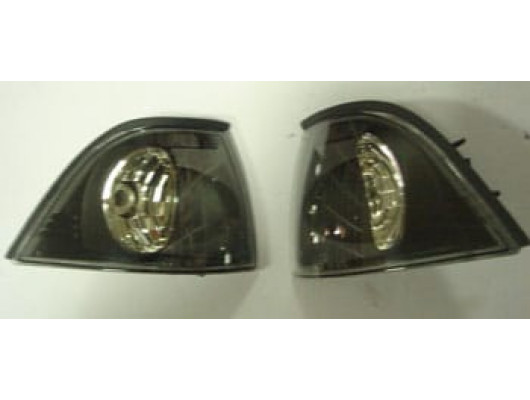 BMW 3 SERI- E36- COUPE- 91/98; MODİFİYE ÖN SİNYAL SİYAH SAĞ/SOL SET 2 PARÇA (TYC)
