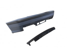 BMW 3 SERI- E36- 91/98; ARKA TAMPON KOMPLE ASTARLI(BANDLI/KARLIKLI/TEK EGZOS DELİKLİ) (M-TECH/M3)