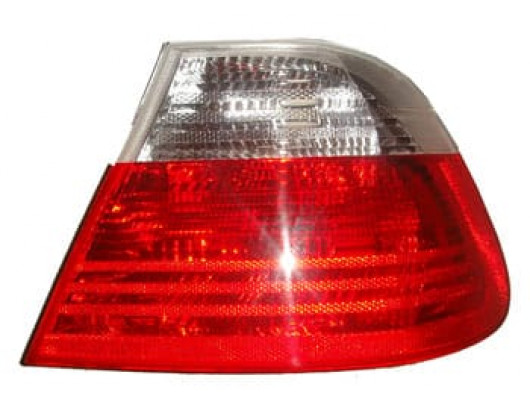 BMW 3 SERI- E46- COUPE- 98/03; DIŞ STOP LAMBASI SAĞ BEYAZ/KIRMIZI DUYSUZ (TYC)