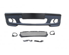 BMW 3 SERI- E46- SD- 98/05; ÖN TAMPON ASTARLI (SİS DELİKLİ/BANDLI/PANJURLU) (PLAKA PLASTİKLİ) M-TECH