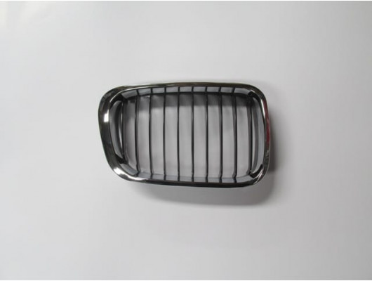 BMW 3 SERI- E46- SD- 98/01; ÖN PANJUR SAĞ SİYAH/NİKELAJ ÇERÇEVELİ (TW)