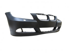 BMW 3 SERI- E90- 05/09; ÖN TAMPON SİYAH (ASTARLI SENSÖR DELİKSİZ FAR YIKAMA DELİKLİ SİS DELİKLİ TYG)