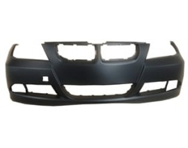 BMW 3 SERI- E90- 05/09; ÖN TAMPON (ASTARLI/KOYU GRİ SENSÖR/FAR YIKAMA DELİKSİZ/SİS DELİKLİ)(TÜV)TYG)
