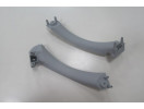 BMW 3 SERI- E90- 05/11; ÖN KAPI İÇ ÇEKME KOLU SAĞ/SOL SET (2 PARÇA) GRİ