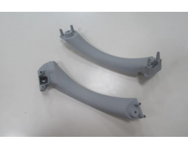 BMW 3 SERI- E90- 05/11; ÖN KAPI İÇ ÇEKME KOLU SAĞ/SOL SET (2 PARÇA) GRİ