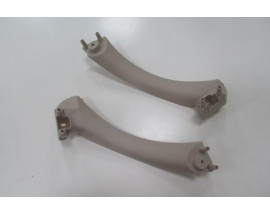 BMW 3 SERI- E90- 05/11; ÖN KAPI İÇ ÇEKME KOLU SAĞ/SOL SET (2 PARÇA) BEJ