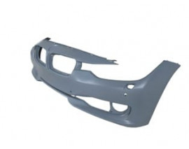 BMW 3 SERI- F30- 12/14; ÖN TAMPON KOYU GRİ (SENSÖR/FAR YIKAMA DELİKLİ TYG)