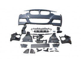 BMW 3 SERI- F30- 12/18; ÖN TAMPON KOMPLE (IZGARALI/PLAKA PLASTİKLİ) (F.YIK.LI) (M-TECH/LCI)