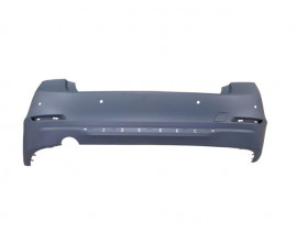 BMW 3 SERI- F30- 12/14; ARKA TAMPON KOYU GRİ (SENSÖR DELİKLİ/NİKELAJ ÇITA DELİKLİ (LUXURY)(TW)