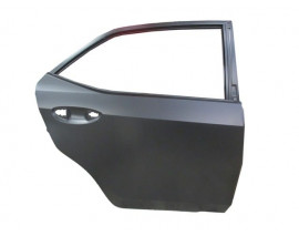 TOYOTA COROLLA- NDE180- 13/18; ARKA KAPI KOMPLE SAĞ SİYAH (BAND DELİKSİZ) (İCELİ/ÇEKOMASTİKLİ) (TW)