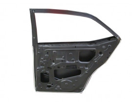 TOYOTA COROLLA- NDE180- 13/18; ARKA KAPI KOMPLE SAĞ SİYAH (BAND DELİKSİZ) (İCELİ/ÇEKOMASTİKLİ) (TW)