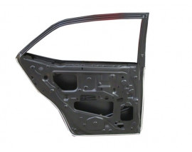 TOYOTA COROLLA- NDE180- 13/18; ARKA KAPI KOMPLE SOL SİYAH (BAND DELİKSİZ) (İCELİ/ÇEKOMASTİKLİ) (TW)