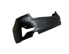 BMW 3 SERI- G20- 19/22; ARKA TAMPON ASTARLI SİYAH/4 SENSÖR DELİKLİ (TYG)