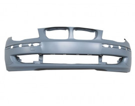 BMW 1 SERI- E87- 09/11; ÖN TAMPON (ASTARLI SİS/BANT DELİKLİ/FAR YIKAMA DELİKSİZ) (TYG)