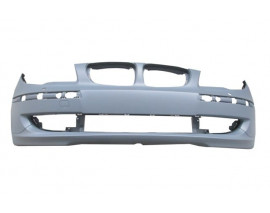 BMW 1 SERI- E87- 09/11; ÖN TAMPON (ASTARLI SİS/BANT DELİKLİ/FAR YIKAMA DELİKLİ (TYG)