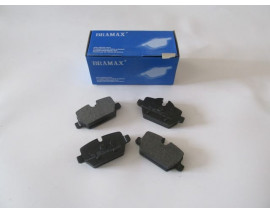 BMW 1 SERI- E87- 04/11; ARKA FREN BALATASI (KABLOSUZ)DİSK(95.20X44.63X17.4/95.20X50.95X17.4)(BRAMAX)