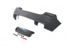 BMW 1 SERI- F20- 12/15; ARKA TAMPON ASTARLI (SENSÖR AÇILIR TİP/REFLEKTÖRLÜ (KARLIKLI) (M-TECH)