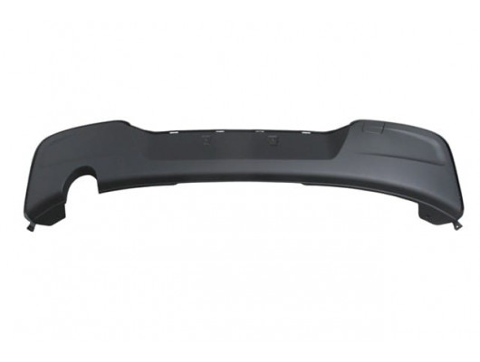 BMW 1 SERI- F20- 12/15; KARLIK (ARKA TAMPON ALTI) SIYAH (SPOILER) (TEK EGZOZ D./ÇEKİ KAPAKLI) M-TECH