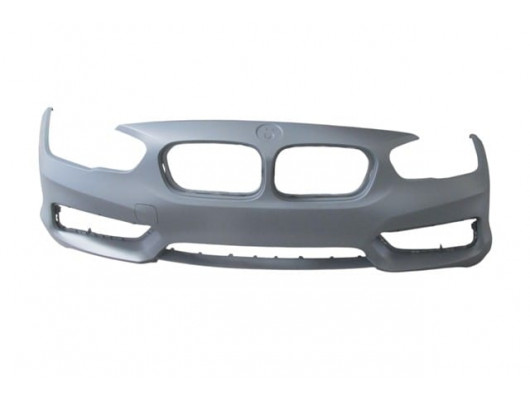 BMW 1 SERI- F20- 15/19; ÖN TAMPON ASTARLI GRİ/FAR YIKAMA DELİKSİZ (TYG)