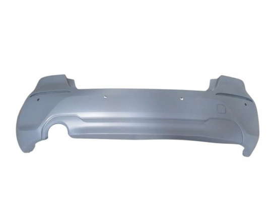 BMW 1 SERI- F40- 20/22; ARKA TAMPON ASTARLI GRİ (4 SENSÖR DELİKLİ/ÇEKİ DEMİRİ KAPAKLI)(TYG)