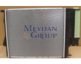 BMW 5 SERI- E39- 96/00; SU RADYATÖRÜ MANUEL (PLASTİK KAZAN) ALÜMİNYUM 2SIRA PETEK 52.5/44 (TOMSU