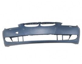 BMW 5 SERI- E60- 07/10; ÖN TAMPON (ASTARLI SİS/PANJUR/FAR YIKAMA DELİKLİ/SENSÖR DELİKLİ)(TYG)