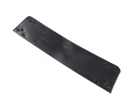 BMW 5 SERI- E60- 04/10; ÖN TAMPON PLAKALIK PLASTİĞİ KISA SİYAH (M-TECH/LCI)