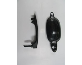 BMW 5 SERI- E60- 04/10; ÖN KAPI DIŞ AÇMA KOLU SOL SİYAH (HUSHAN)