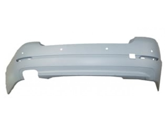 BMW 5 SERI- F10- 10/13; ARKA TAMPON GRİ (SENSÖR DELİKLİ TW)