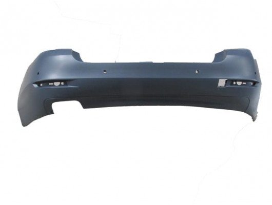 BMW 5 SERI- F10- 13/16; ARKA TAMPON GRİ (SENSÖR DELİKLİ)(TYG)